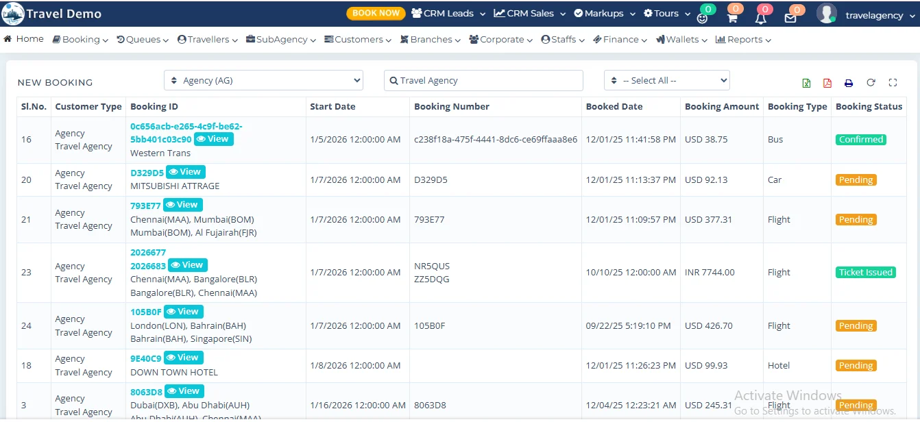 Travel Software Free Trial