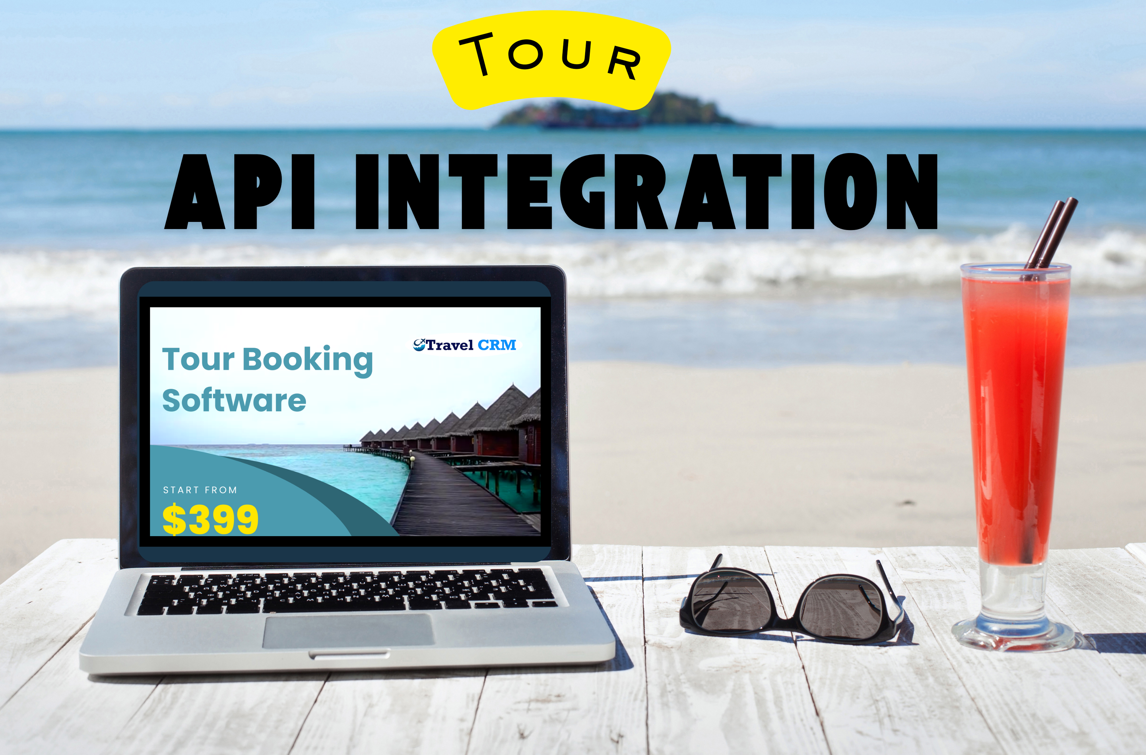 Travel CRM Software Demo Dashboard